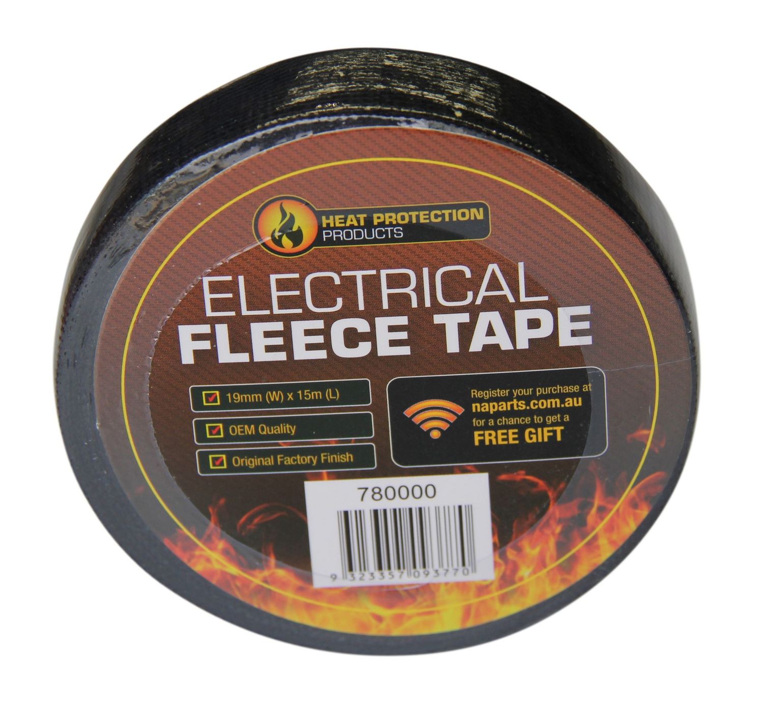 Thermal Fleece Wiring Loom Tape 19mm x 15mt roll