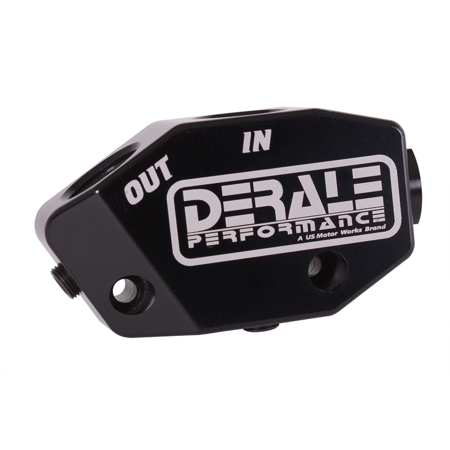 Thermostatically Controlled LS Engine Oil Cooler Bypass Adapter Kit Billet Black Thermostatically Controlled LS Engine Oil Cooler Bypass Adapter Kit Billet Black