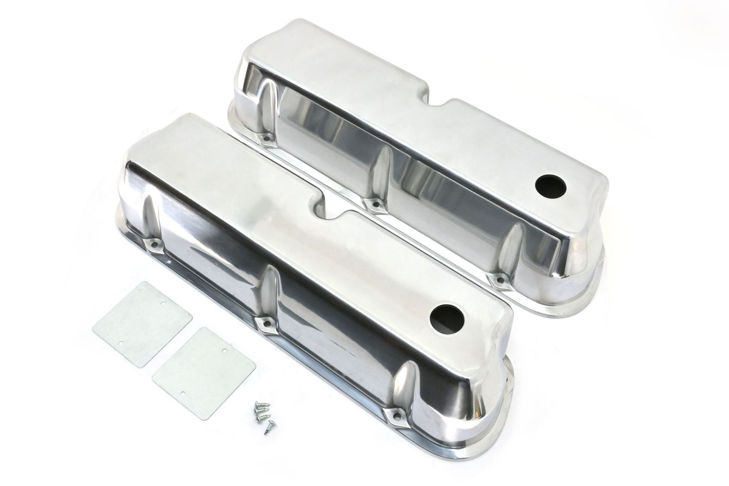 Valve Rocker Covers Alloy Ford Windsor V8 260-289-302-351 Tall Polished Smooth Valve Rocker Covers Alloy Ford Windsor V8 260-289-302-351 Tall Polished Smooth