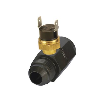 Derale In-Line Fan Control Thermostat Premium 180 Degree -8AN fittings 35021 Derale In-Line Fan Control Thermostat Premium 180 Degree -8AN fittings 35021