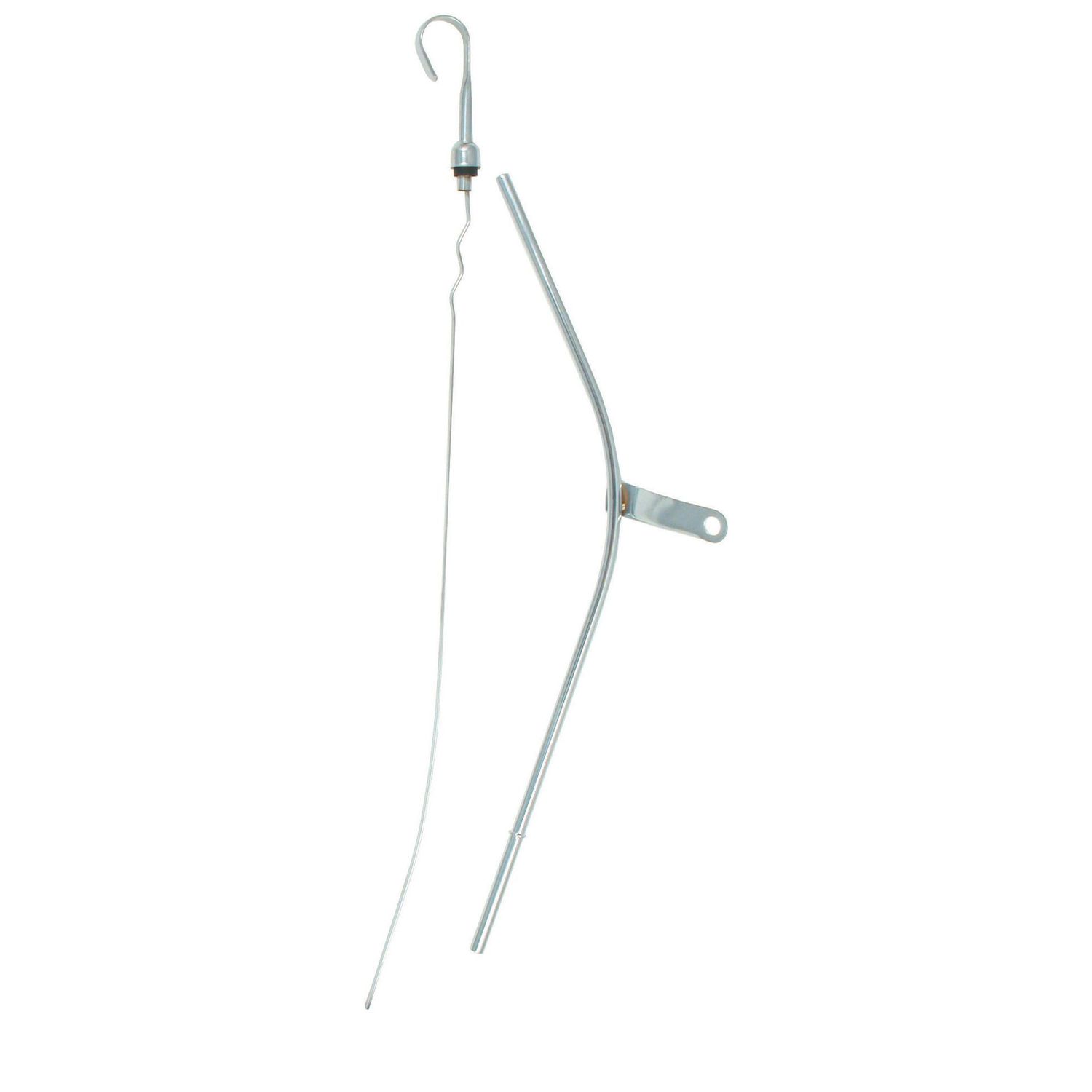 Engine Dipstick Tube Chevrolet V8 Small Block 305-350 1982-85 Chrome Finish