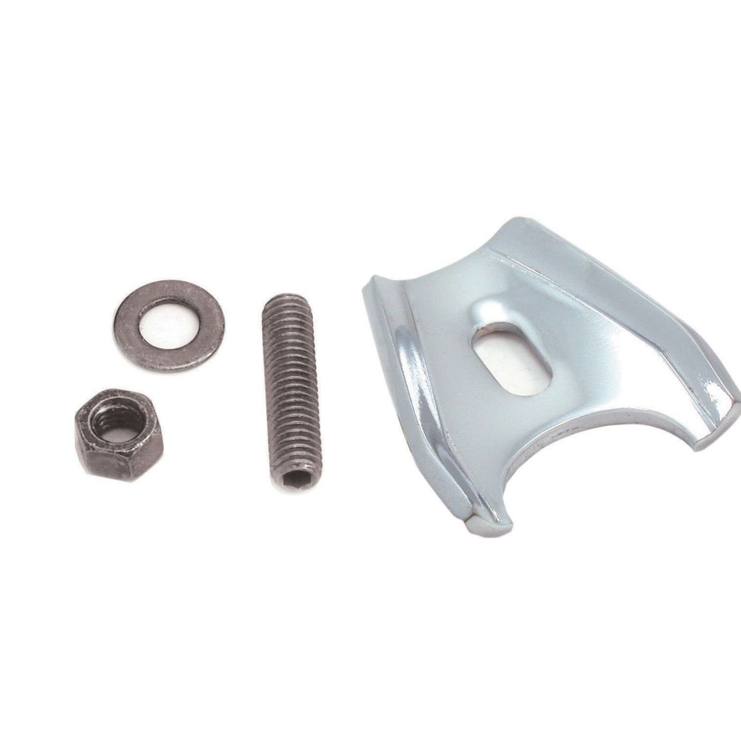 Distributor Hold Down Clamp Chevrolet V8 Competition Style + Bolt Chrome Steel