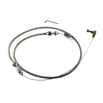Throttle Cable Assy Kits Fit Carb Engine + some Efi Braided Stainless 36 Throttle Cable Assy Kits Fit Carb Engine + some Efi Braided Stainless 36" Long