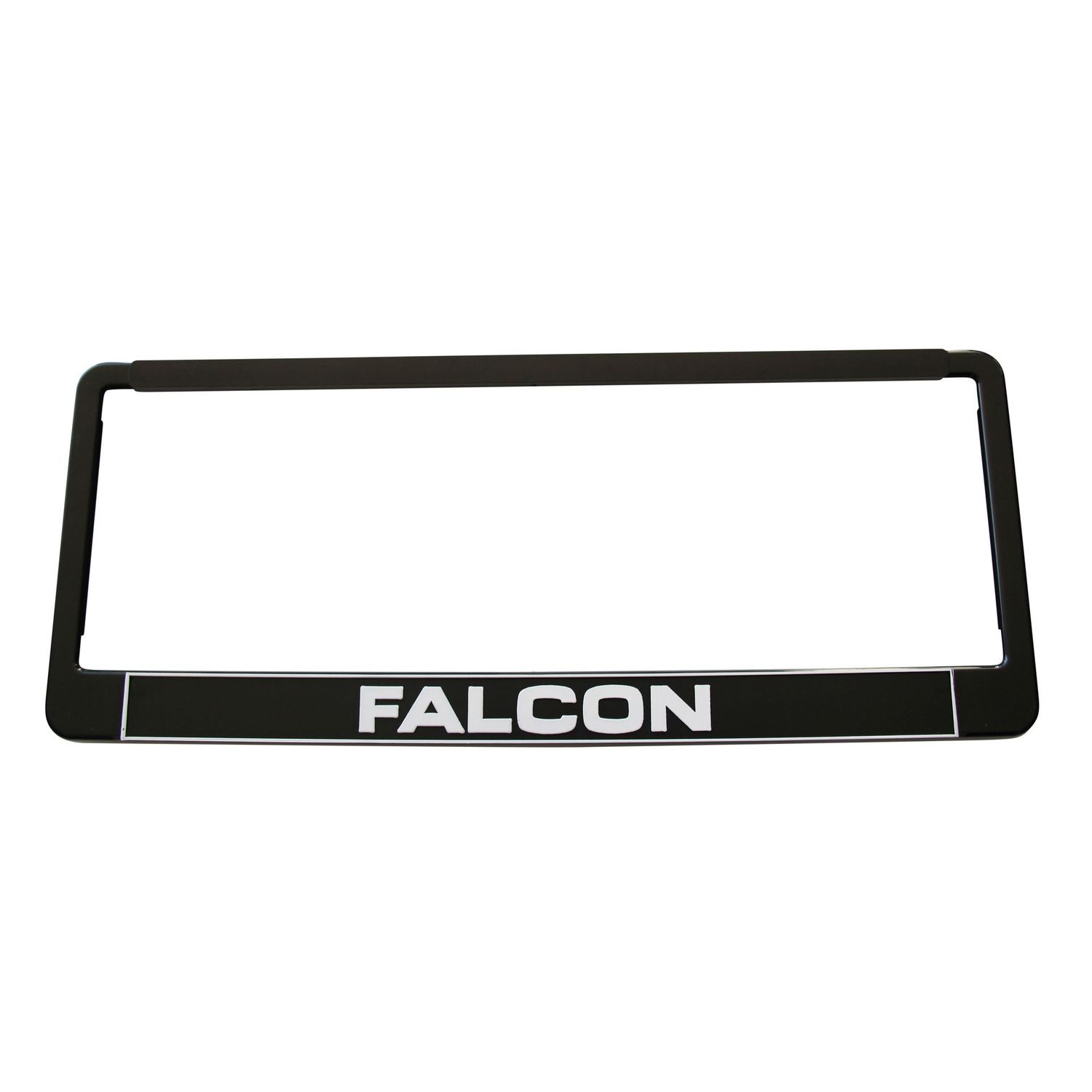 SINGLE Falcon Polymer Number Plate Frame. Suits a 6 Digit Number Plates SINGLE Falcon Polymer Number Plate Frame. Suits a 6 Digit Number Plates