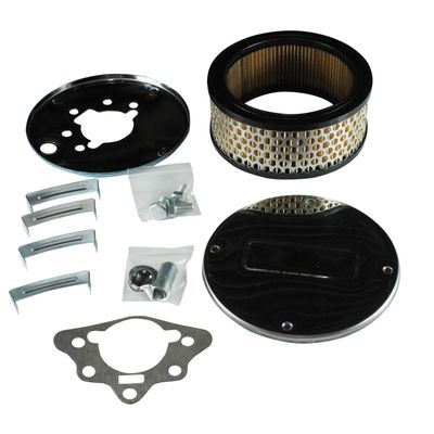 Chrome Air Filter/Air Cleaner 5-1/2 Chrome Air Filter/Air Cleaner 5-1/2" Wide x 55mm Tall CD175 DC28 Stromberg