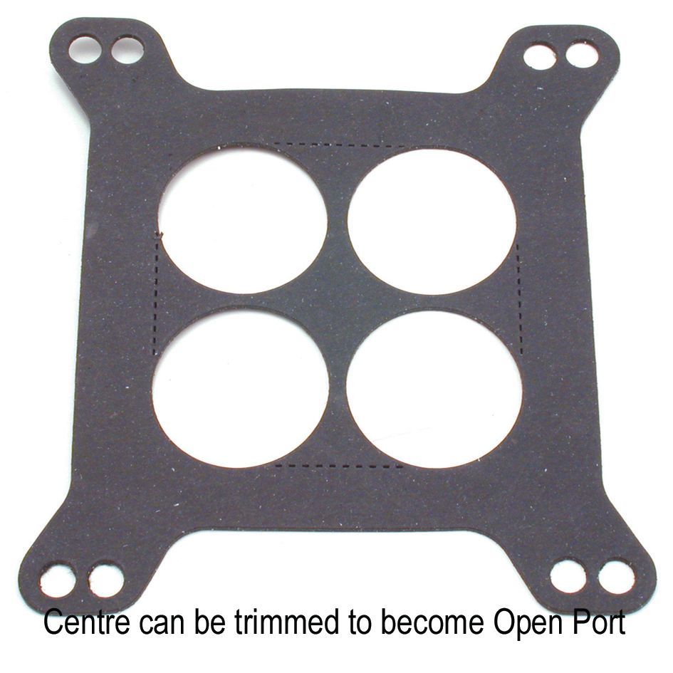 Carburettor Base Gasket Multi Purpose 4 Individual Ports Squarebore