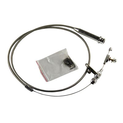 Kickdown Assembly 700-R4 Braided Stainless 24 Inch Long