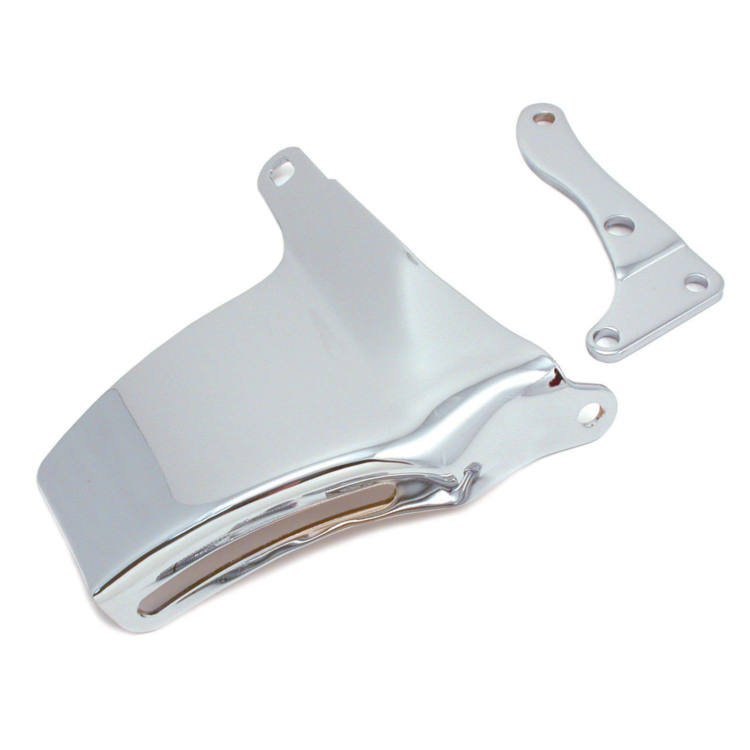 Alternator Bracket Kit Chevrolet Small Block Lwp OEM 1969-75 Chrome Upper Alternator Bracket Kit Chevrolet Small Block Lwp OEM 1969-75 Chrome Upper
