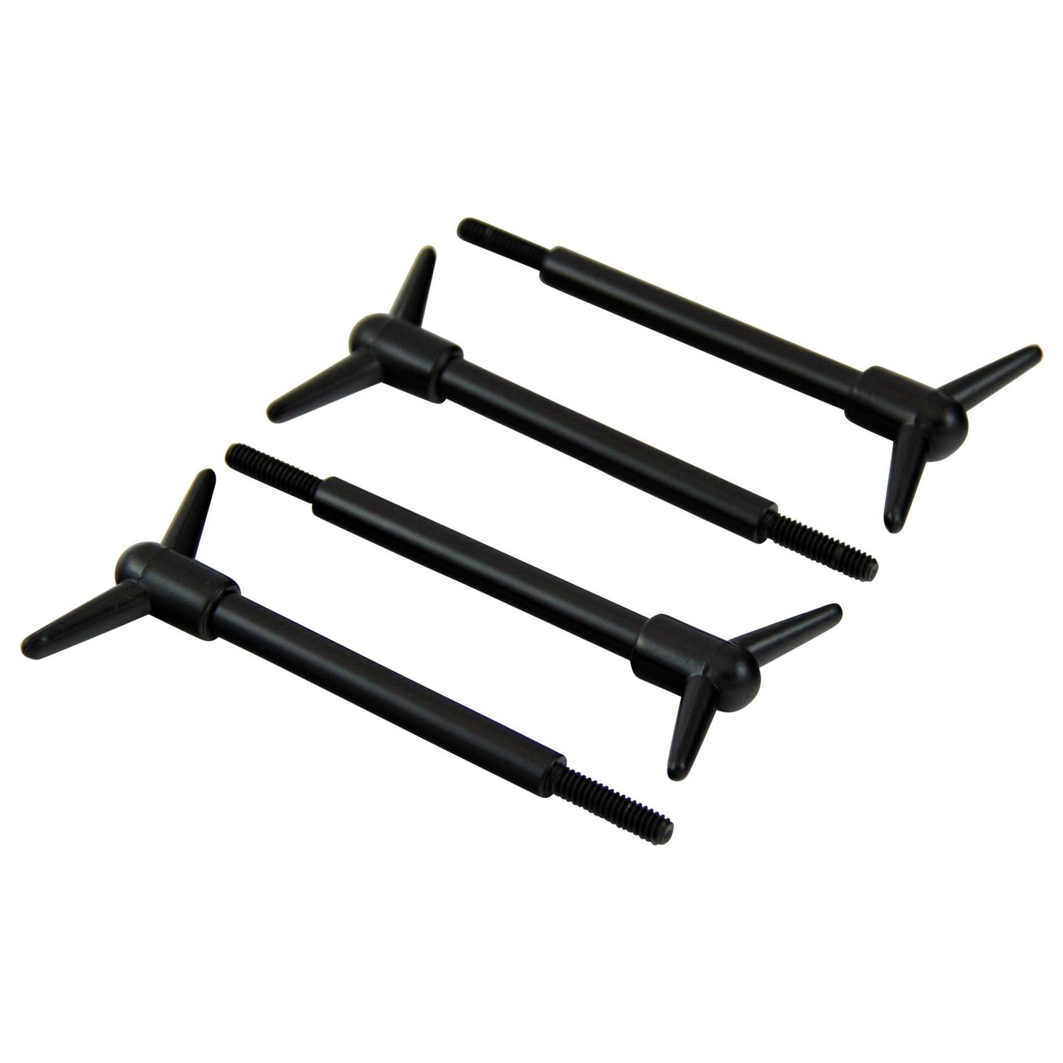 Valve Rocker Cover Hold Down Y-Wing Black 3 1/2 Valve Rocker Cover Hold Down Y-Wing Black 3 1/2"(89mm) Long x 1/4" Thread Set 4