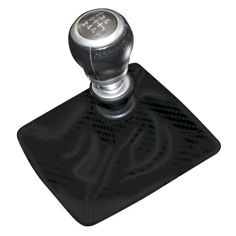 Shift Boot Black with Black Stiching 135mm x 135mm Opening Commodore/Subaru