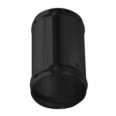 Intake Pipe Intercooler 3" (76mm) OD Straight Black Alloy Pipe 4" (100mm)