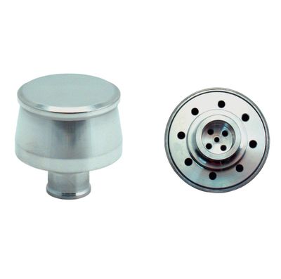 Valve Rocker Cover Breather Cap Push In 1 Valve Rocker Cover Breather Cap Push In 1"(25mm) Neck Alloy Polished Smooth