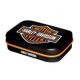 MintBox: Harley Davidson Motorcycle Size:4 x 6 x 1.6cm sugar free mints 34gm