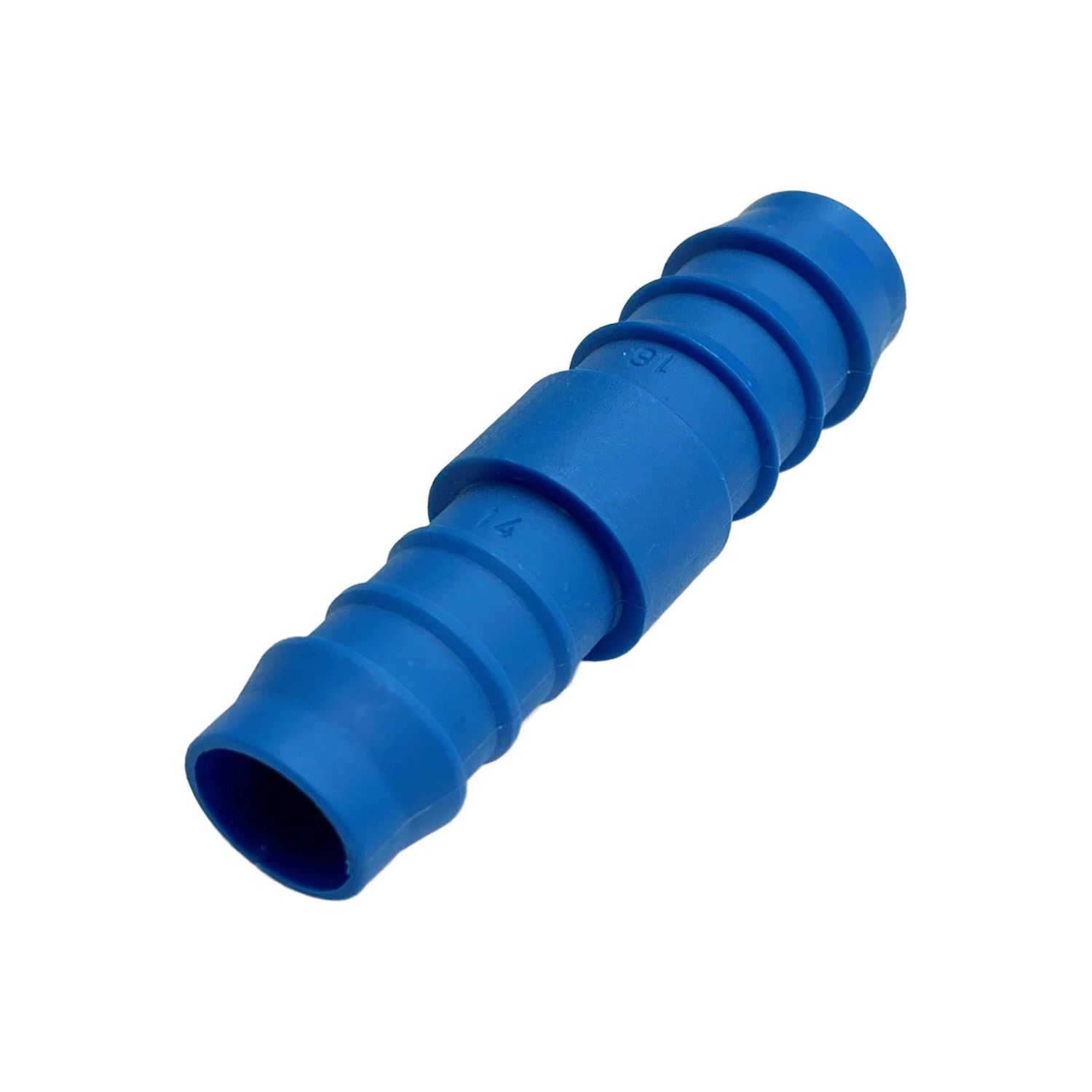 Nylon Plastic Straight Reducing Joiner 5/8 Nylon Plastic Straight Reducing Joiner 5/8" (15.9mm) to 9/16" (14mm) Hose Tube End