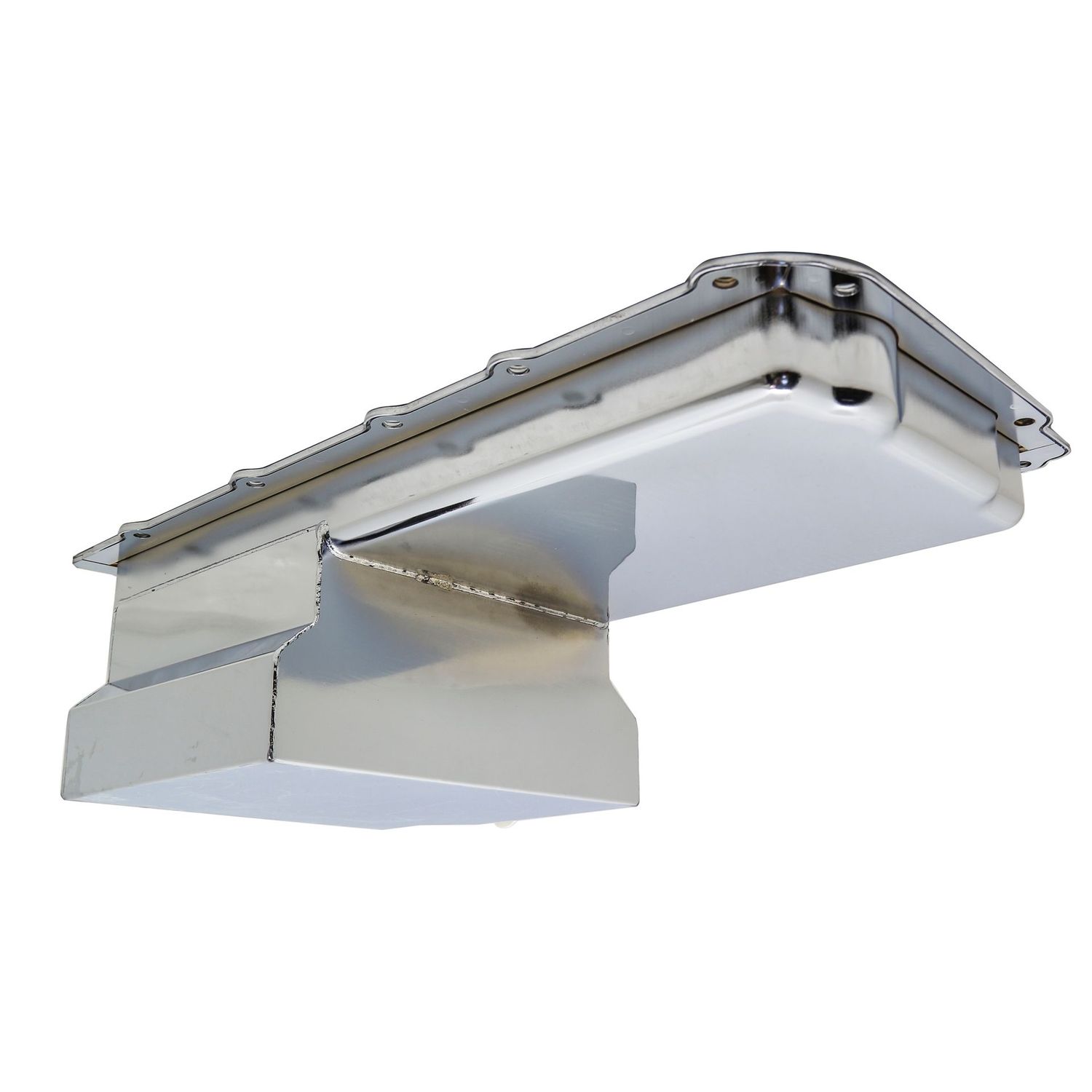 Oil Pan Sump Chevrolet Small Block LS Engine 6 Oil Pan Sump Chevrolet Small Block LS Engine 6" Deep Baffled Trap Door Chrome