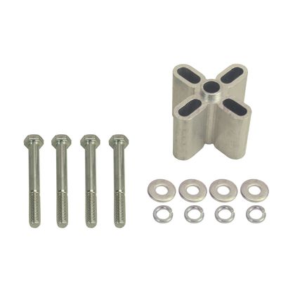 Engine Fan Spacer 2 Engine Fan Spacer 2" Thick (Female 5/8" Pilot) Aluminium Kit Derale 31521