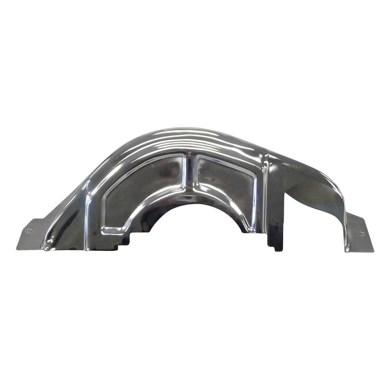 Flywheel (Inspection) Dust Cover Chev SB to GM Turbo 700R4 Chrome Flywheel (Inspection) Dust Cover Chev SB to GM Turbo 700R4 Chrome