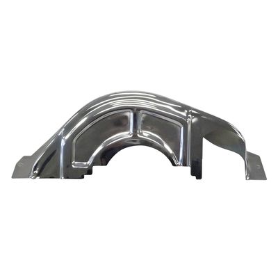 Flywheel (Inspection) Dust Cover Chev SB to GM Turbo 700R4 Chrome