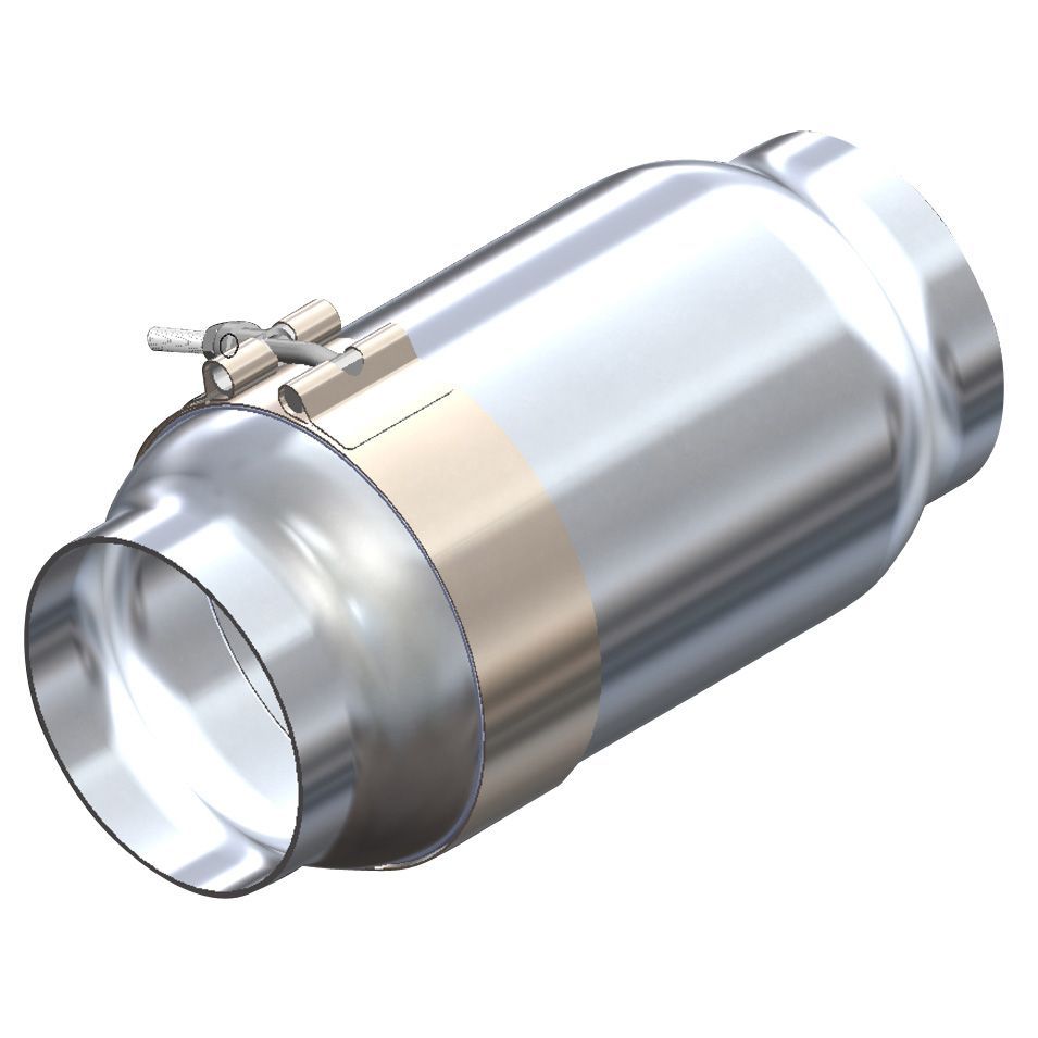 Airbox Inline Polished Alloy 102mm inlet/outlet, 257mm long (Spectre 9832) Airbox Inline Polished Alloy 102mm inlet/outlet, 257mm long (Spectre 9832)