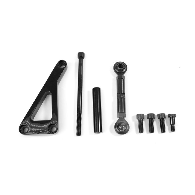 Alternator Bracket Kit Black Aluminium Chevrolet Small Block Lwp