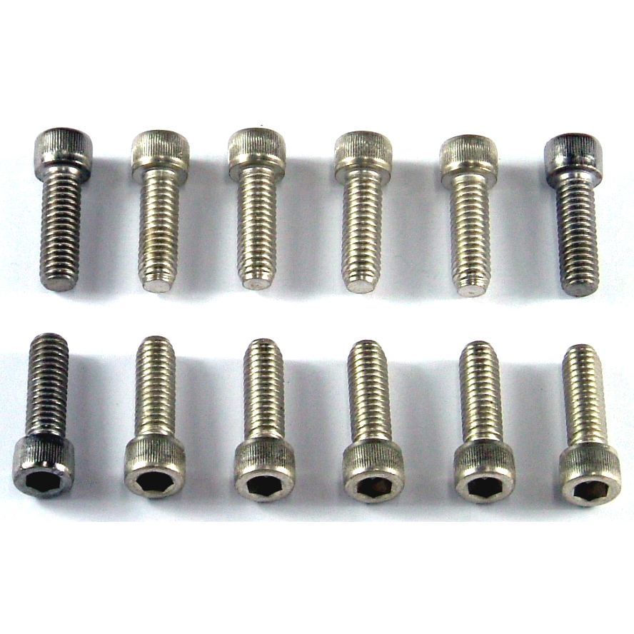 Transmission Pan Bolts Black Socket Head Powerglide FMX