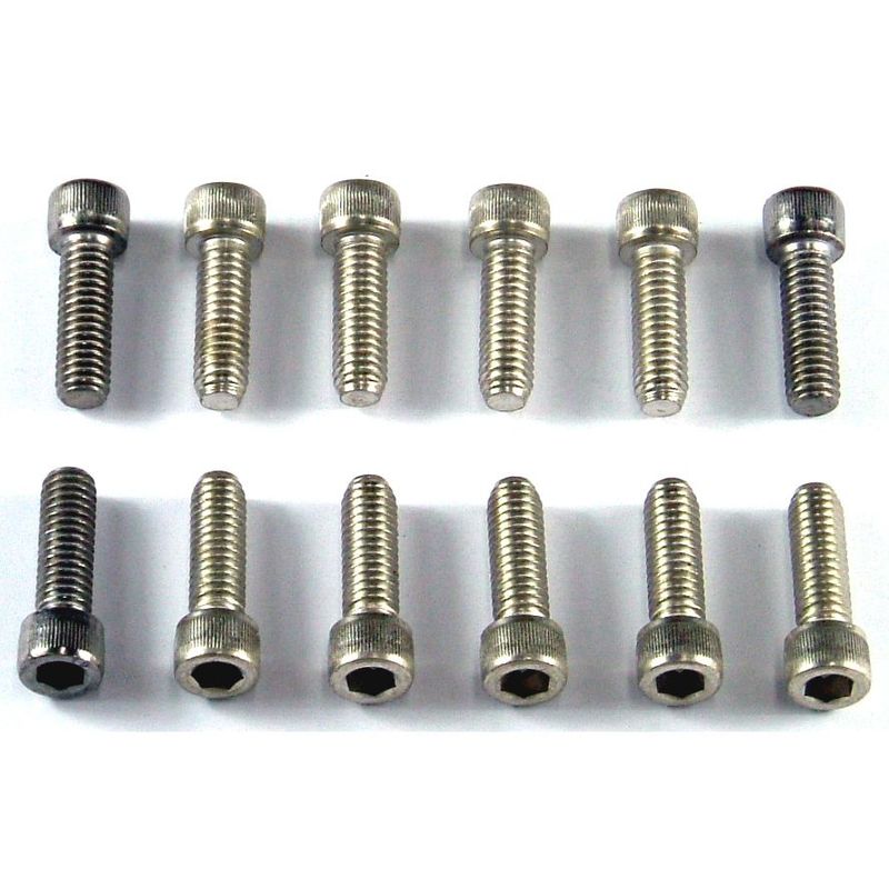 Transmission Pan Bolts Black Socket Head Powerglide FMX