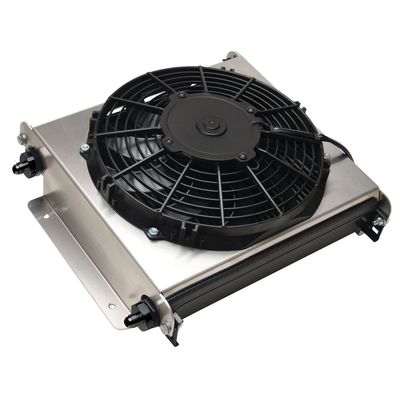 Derale Hyper-Cool Extreme Cooler 40 Row 13 Derale Hyper-Cool Extreme Cooler 40 Row 13"x14-7/8"x5-5/8" 10" Fan 13870