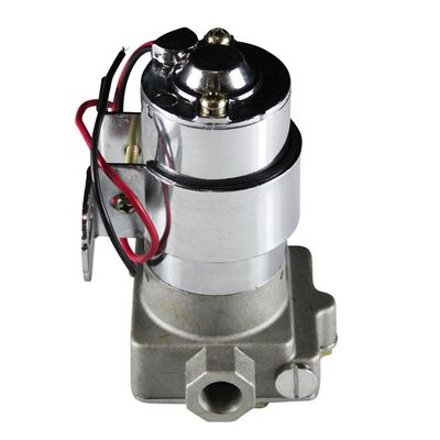 Fuel Pump Chrome Aluminium Electric (155Gph) 585 Lph 3/8 Npt Inlet Outlet Port Fuel Pump Chrome Aluminium Electric (155Gph) 585 Lph 3/8 Npt Inlet Outlet Port