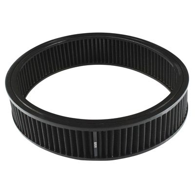 Air Filter/Air Cleaner Element Black 14" Wide 3" Tall Round High Performance Cotton