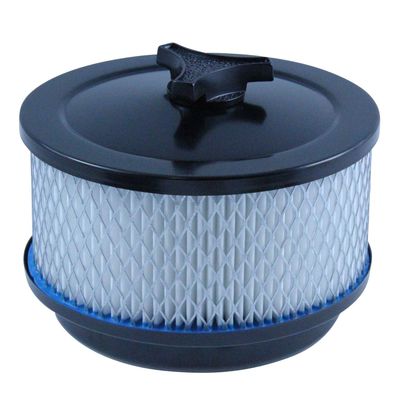 Black Air Filter/Air Cleaner 6-3/8" Wide x 3" Tall Suit 5-1/8" Holley Edelbrock Carburettor