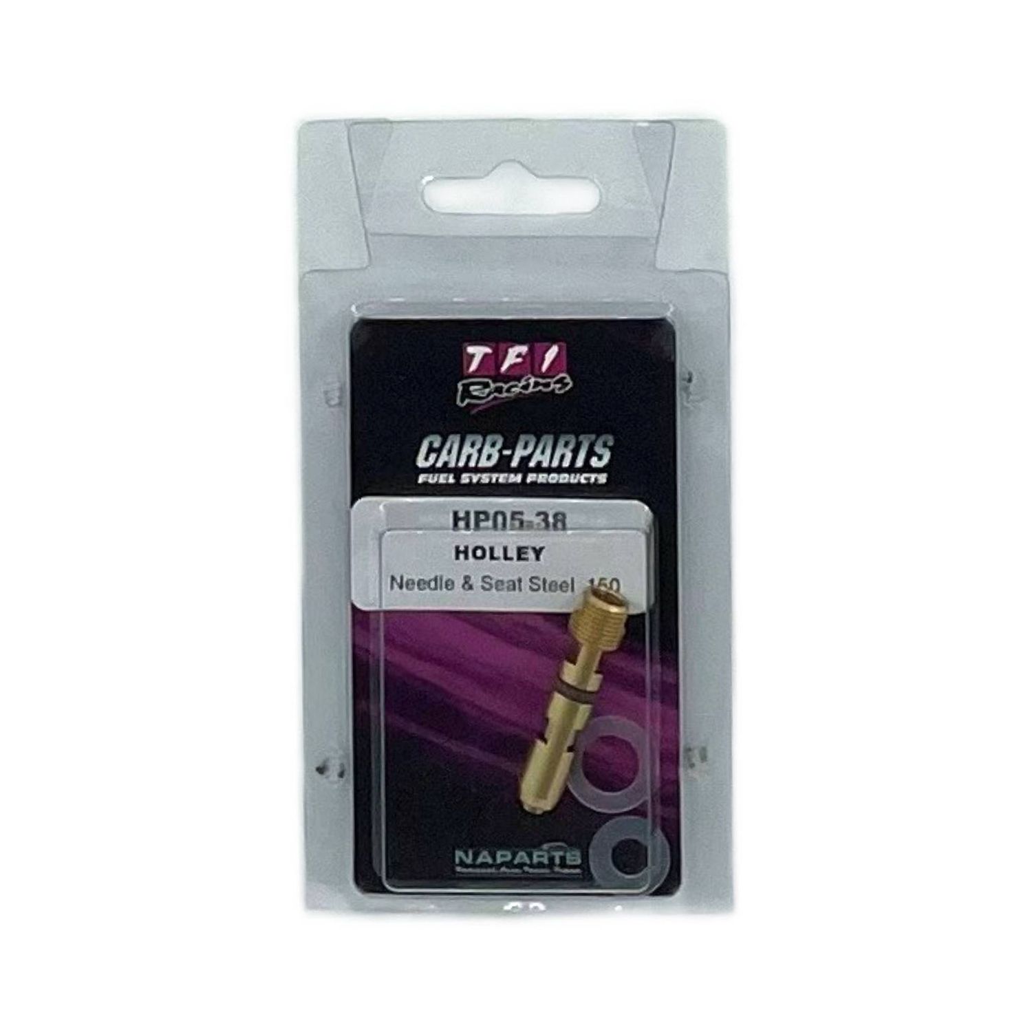 Genuine Holley Adjustable Steel Needle & Seat 0.150" E85 & Methanol Rated [6-519-2]