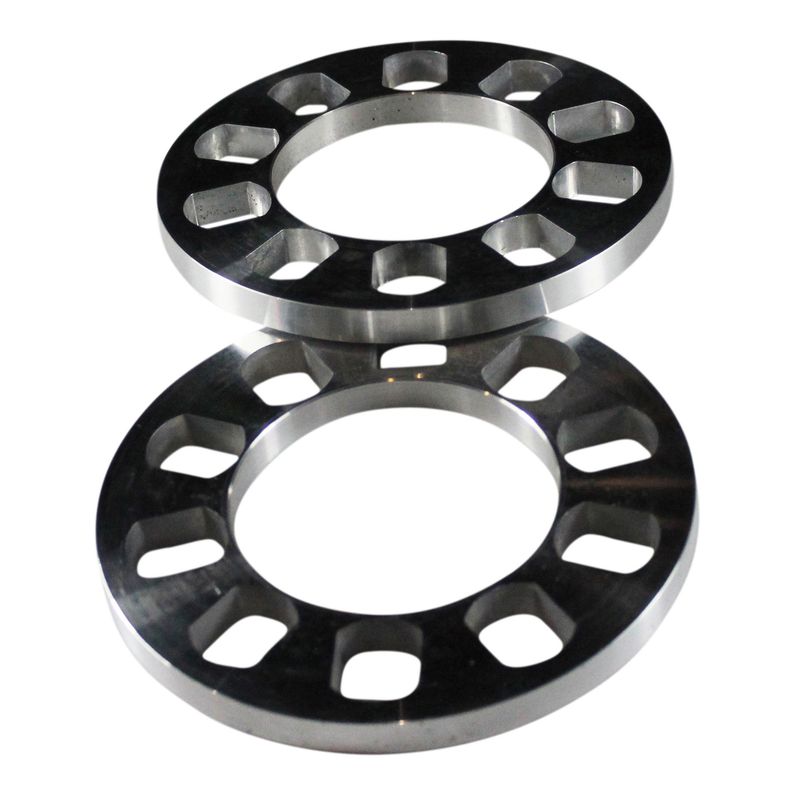 Wheel Spacer Billet Machined 5 Hole-Pair. 12mm thick, 163mm OD, 90mm ID