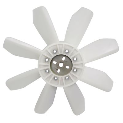 17 17" White Plastic Heavy Duty Fan 8 Blade