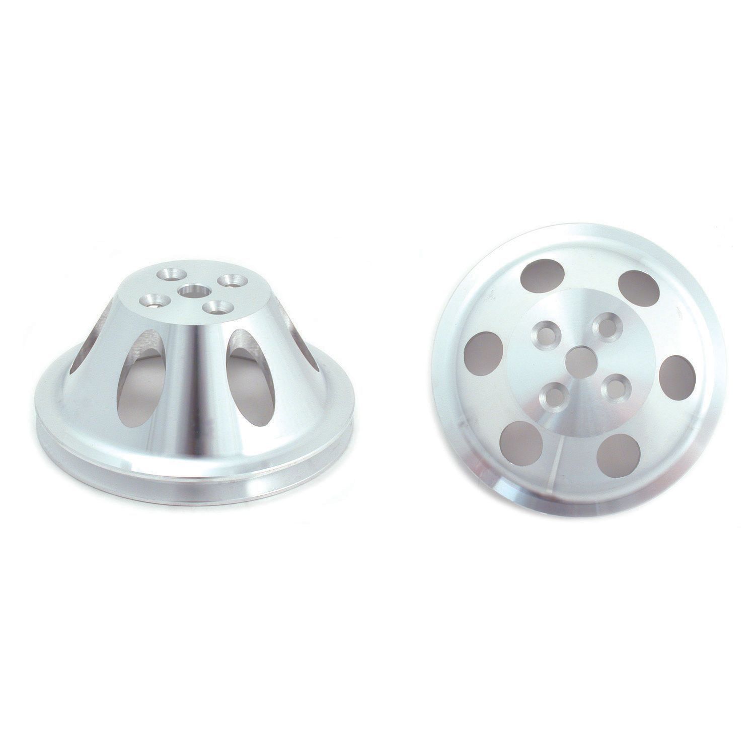 Pulley Water Pump Single Groove Swp Polished Alloy Big Block Chevrolet 396-454 Pulley Water Pump Single Groove Swp Polished Alloy Big Block Chevrolet 396-454