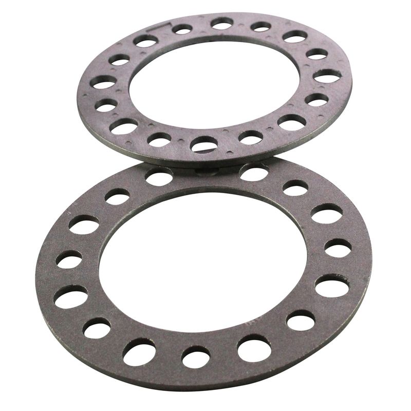 Wheel Spacer Billet Cast 8 Hole-Pair. 8mm thick, 205mm OD, 124mm ID