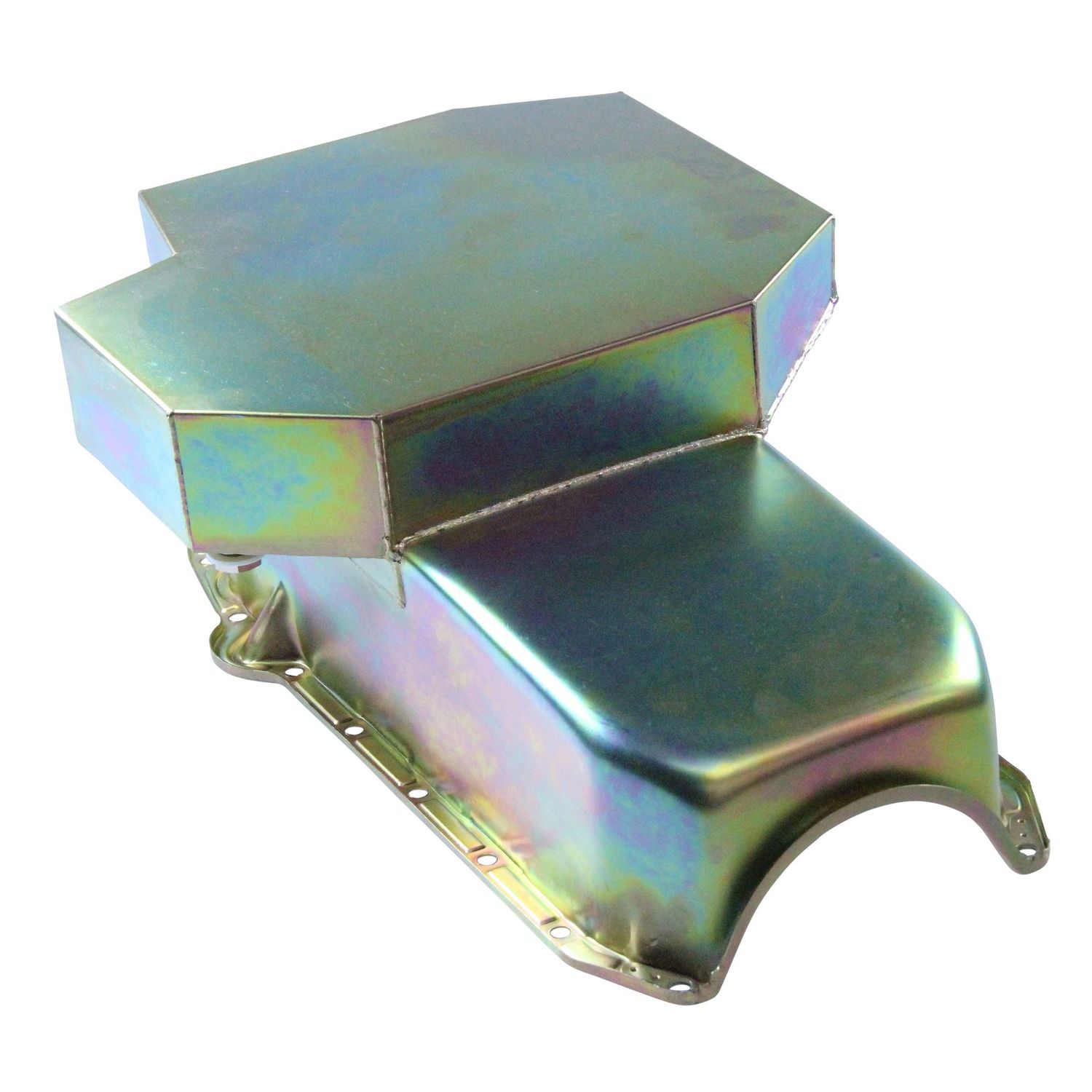 Oil Pan Sump Chevrolet Small Block 283-350-400 Champ Racing Style Zinc