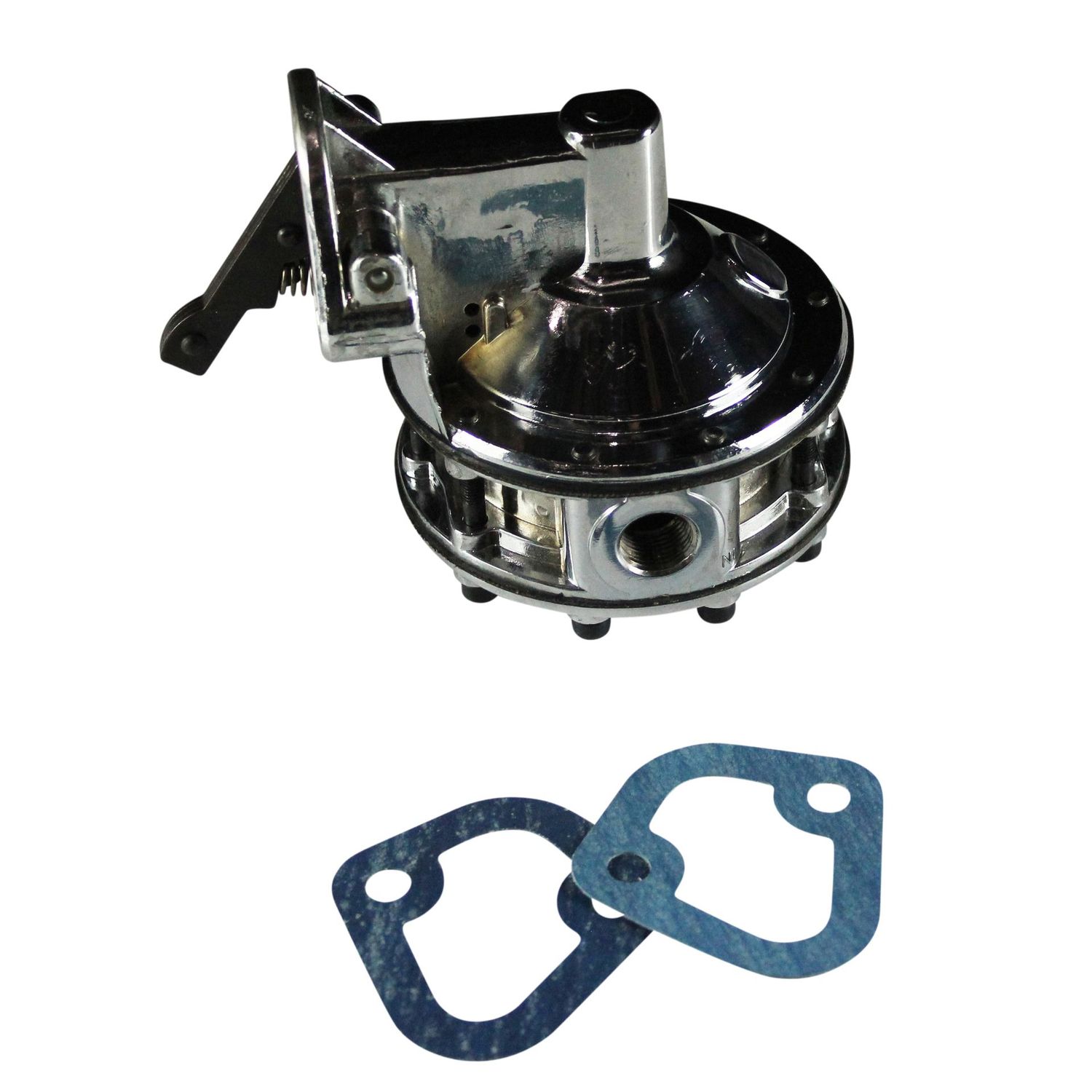 Fuel Pump Small Block Chevrolet V8 262-400 Chrome Mechanical 7.5psi 415lph