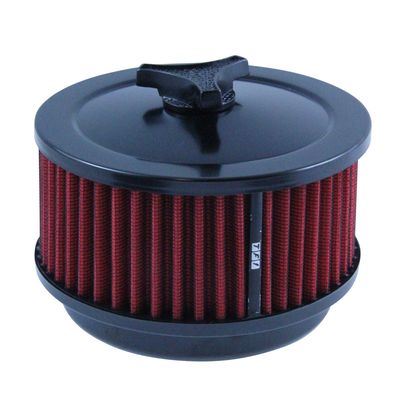 Black Air Filter/Air Cleaner 6-3/8" Wide x 3" Tall 5-1/8" Holley Edelbrock Red Element