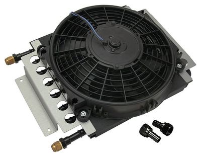 Derale 8 Pass Electra-Cool Remote Fluid Cooler 15-3/4 Derale 8 Pass Electra-Cool Remote Fluid Cooler 15-3/4"x11-1/2"x4" 15820