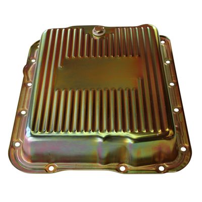 Transmission Pan GM Turbo 700R4/4L60/4L60E OEM 2-5/8" Deep Zinc Steel Finned