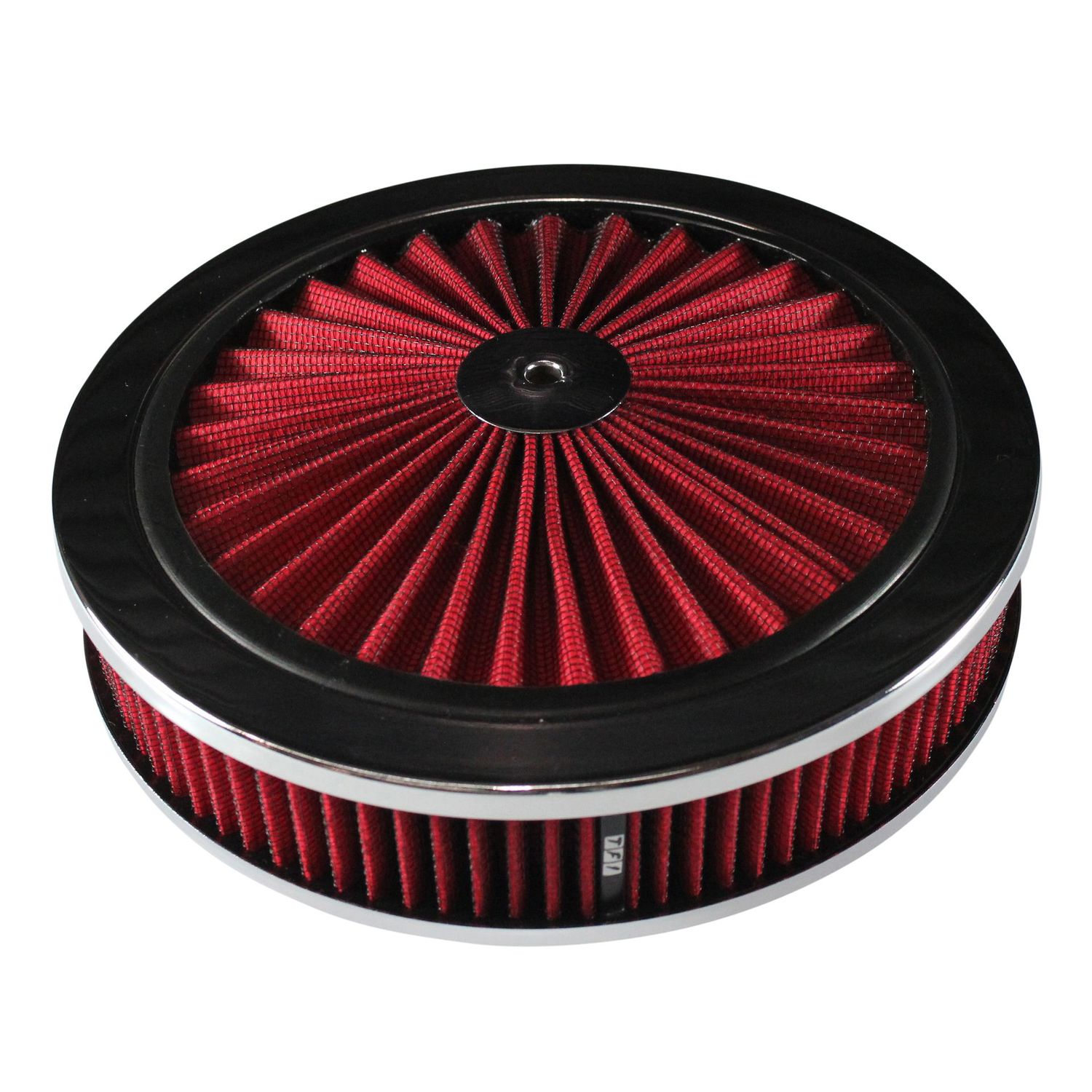Extraflow Red Chrome Air Filter/Air Cleaner 9 Extraflow Red Chrome Air Filter/Air Cleaner 9"x 2" Assy fit Stromberg 2-5/16" Base