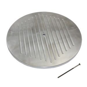 Filter Lid Top Polished Alloy suits 14" Inch Ball Milled Air Filter/Air Cleaner Replacement