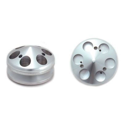 Pulley Alternator Single Groove + Nose Cover Machined Alloy SB Chev Pulley Alternator Single Groove + Nose Cover Machined Alloy SB Chev