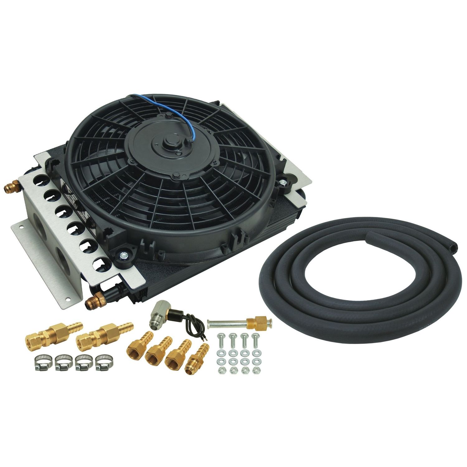 Derale Electra-Cool Transmission Cooler Kit 16 Pass 15-3/4"x11-1/2"x5" 13900