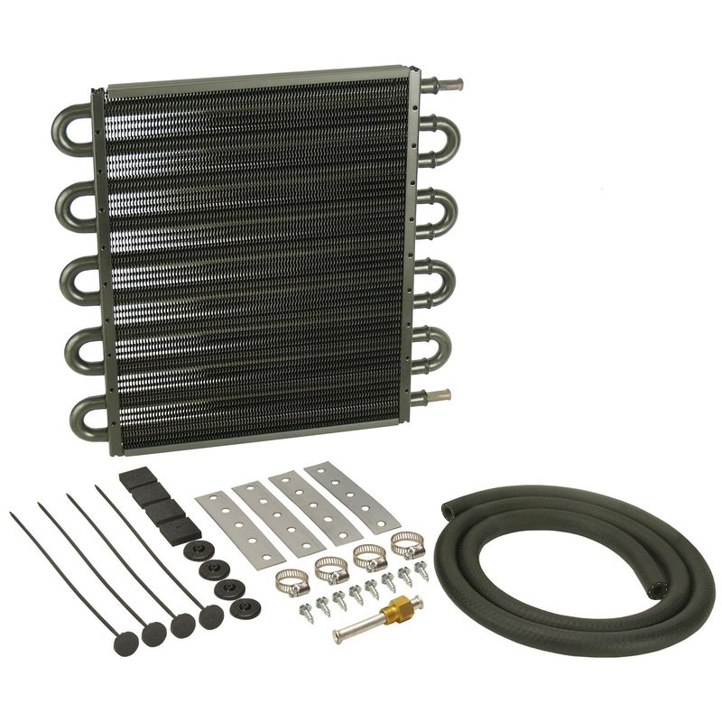 Derale Transmission Cooler Kit 20500 lbs GVW 12-5/8" x 12-3/4" x 3/4" 13108