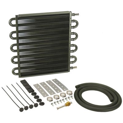 Derale Transmission Cooler Kit 20500 lbs GVW 12-5/8 Derale Transmission Cooler Kit 20500 lbs GVW 12-5/8" x 12-3/4" x 3/4" 13108
