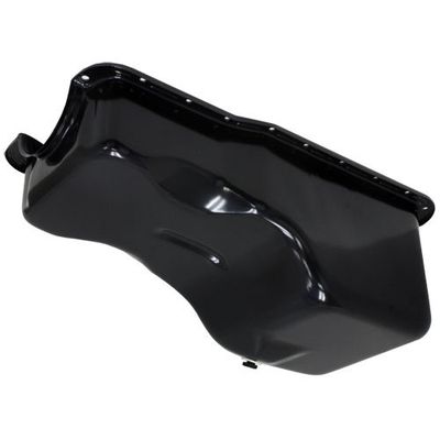 Oil Pan Ford Windsor 221-260-289-302 1963-96 Front Sump Stock Capacity Black Oil Pan Ford Windsor 221-260-289-302 1963-96 Front Sump Stock Capacity Black