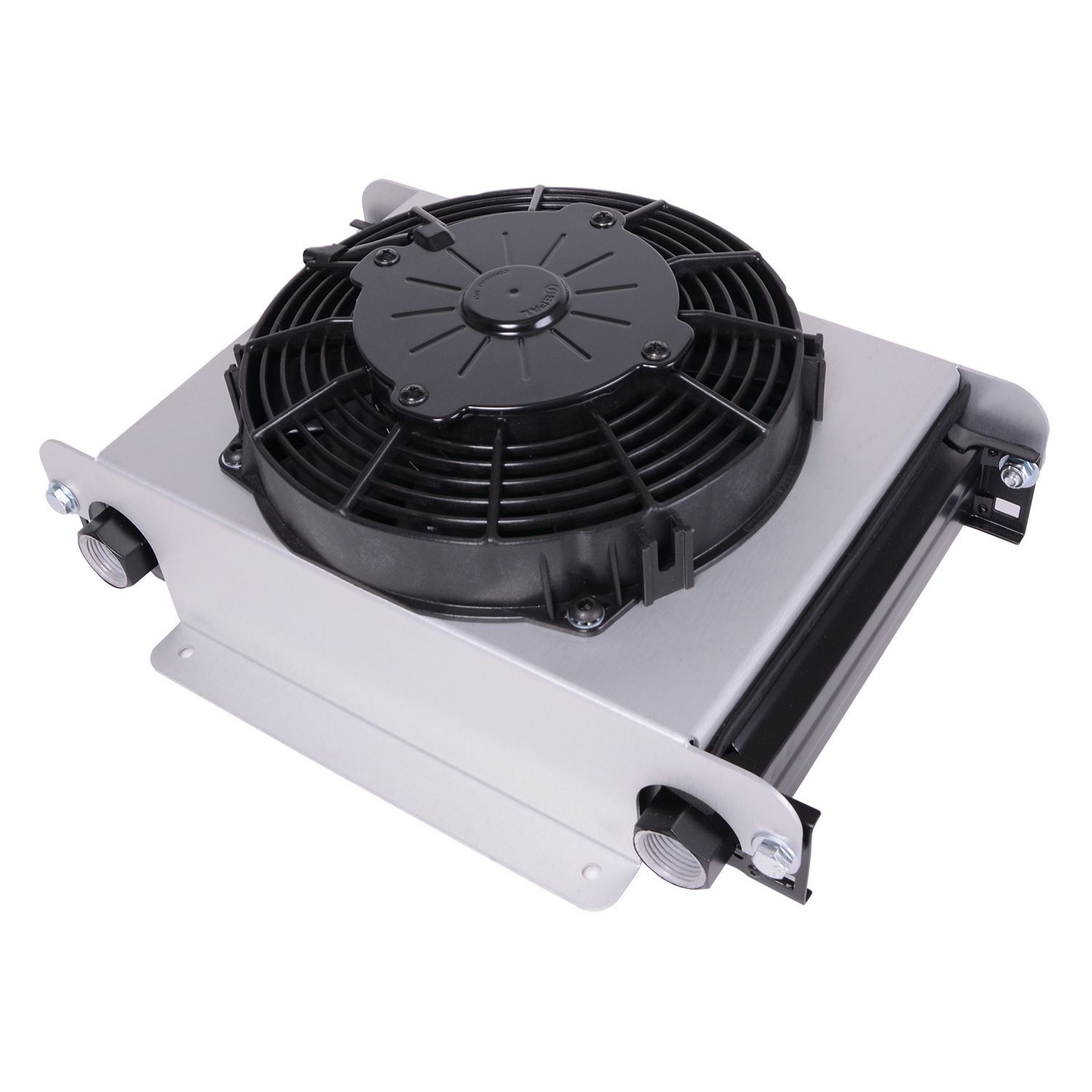 Derale Hyper-Cool Fluid Cooler 25 Row 13"x10"x5-5/8" 8" Fan 13764