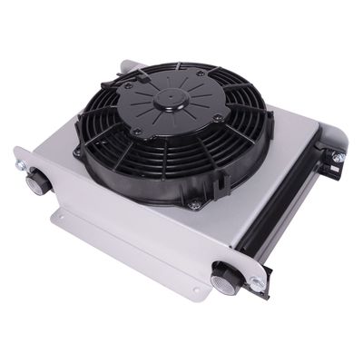 Derale Hyper-Cool Fluid Cooler 25 Row 13"x10"x5-5/8" 8" Fan 13764