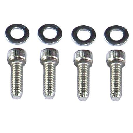 Valve Rocker Cover Bolts Chrome Socket Head 3/4 Valve Rocker Cover Bolts Chrome Socket Head 3/4" x 1/4"-20 + Stainless Washers Set 4